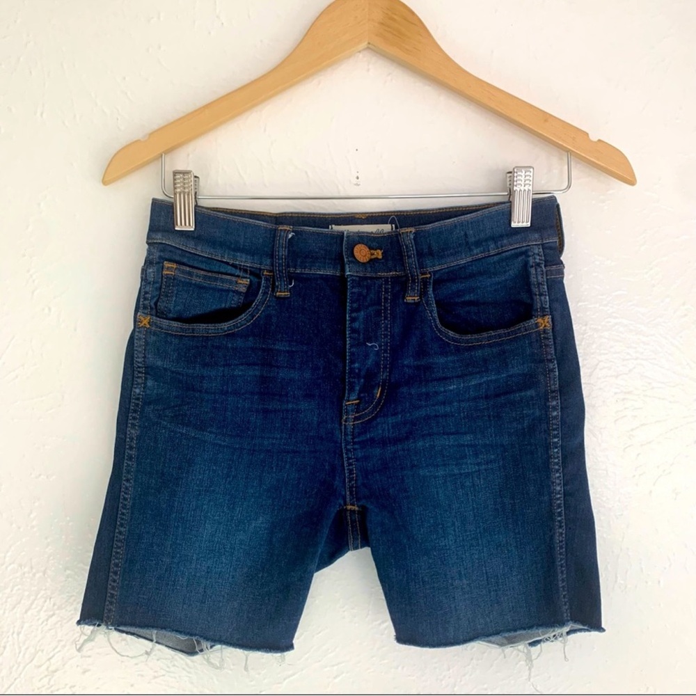 Madewell High Rise Redone Shorts